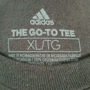adidas Shirts - Adidas Black and White Shortsleeve Tee adidas Shirts - Adidas Black and White Shortsleeve Tee